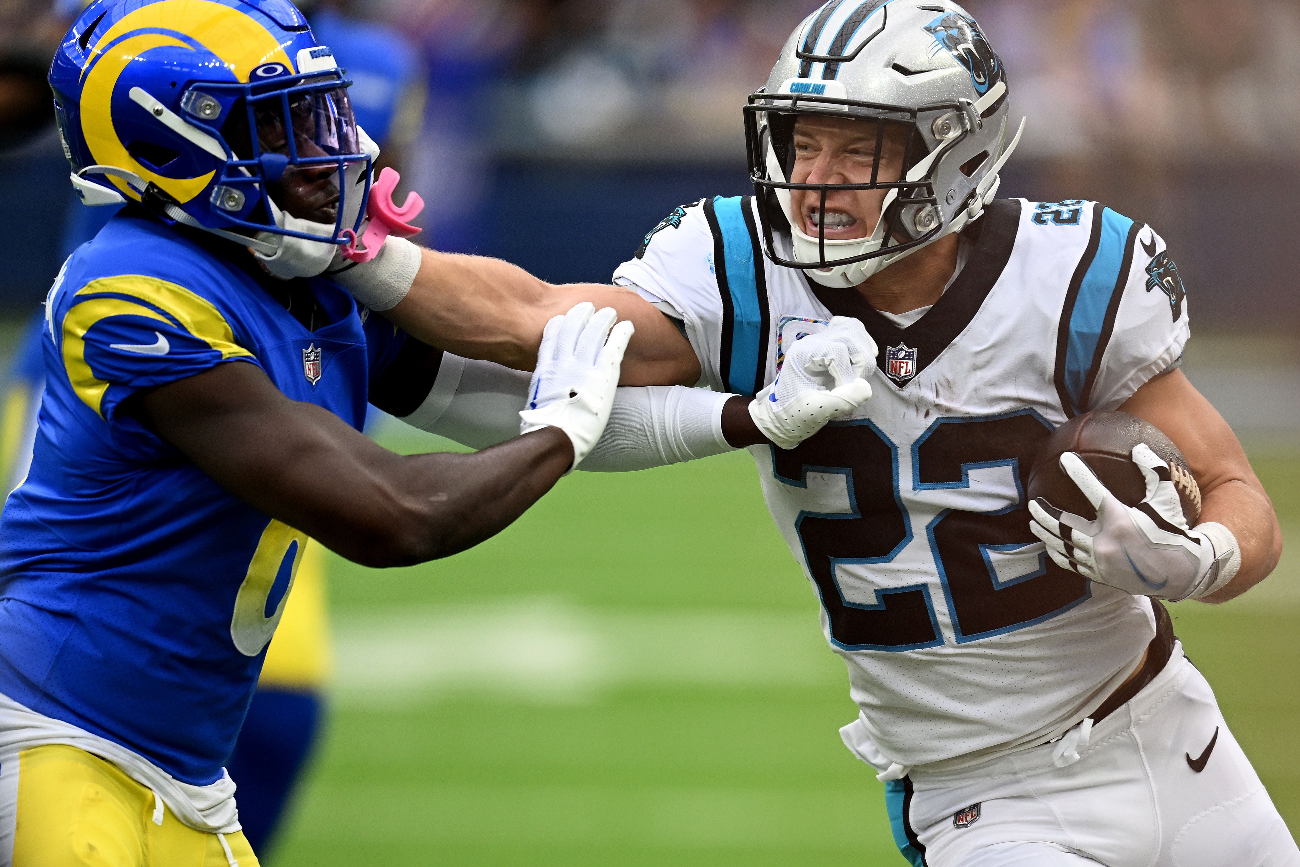 AP source: 49ers acquire Christian McCaffrey from Panthers - The Morning Sun