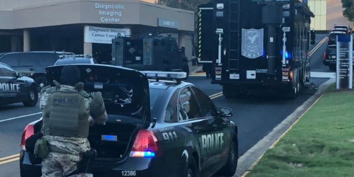 Suspect Surrenders Lockdown Lifted At Hospital