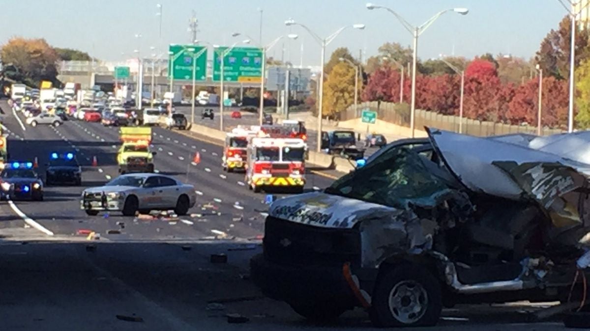 Fatal crash blocks several lanes of I20 for hours