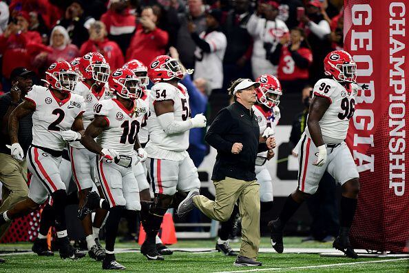 The Latest: Georgia beats Alabama 33-18 for national title