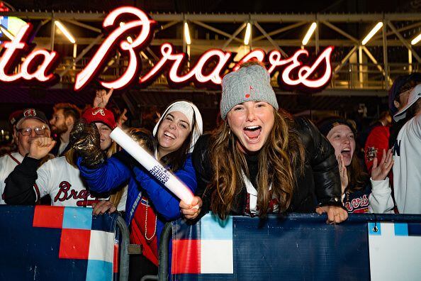 The Braves Open Truist Park to Fans for World Series Watch Party