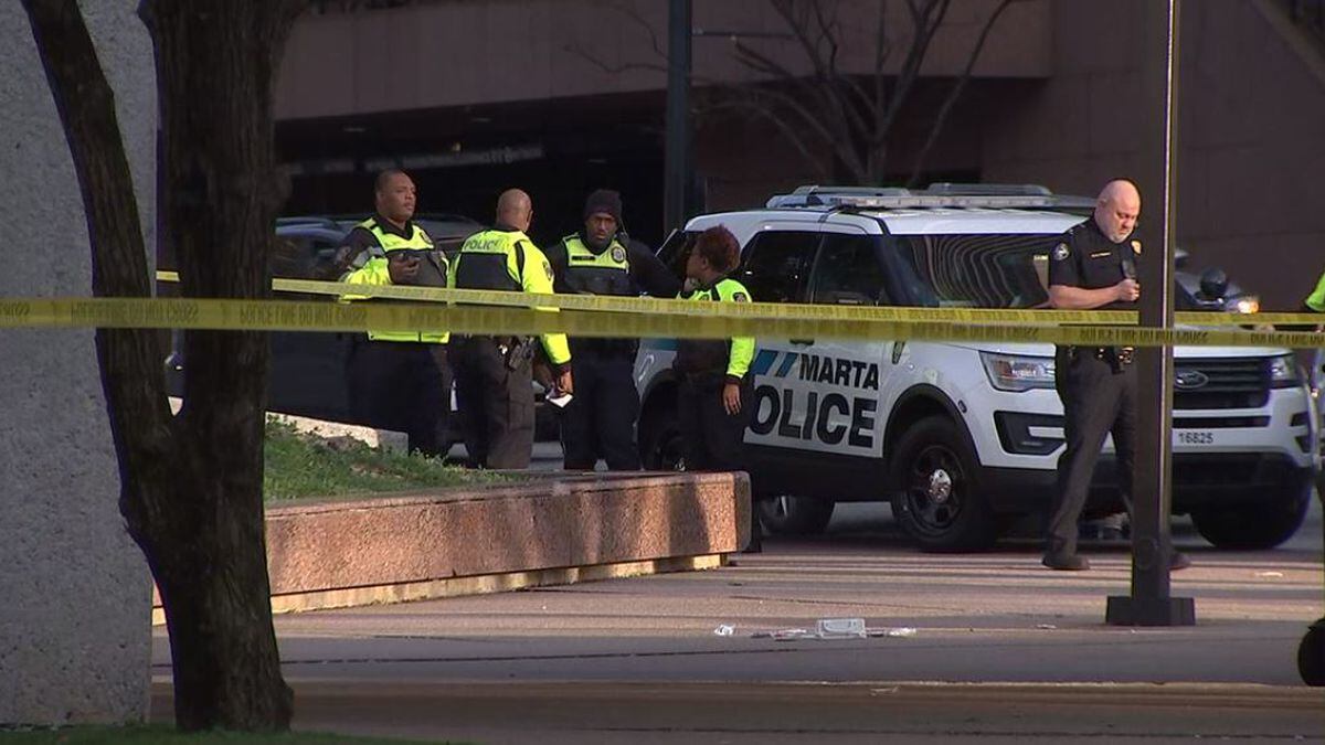 Police Investigating Shooting At North Ave. MARTA Station