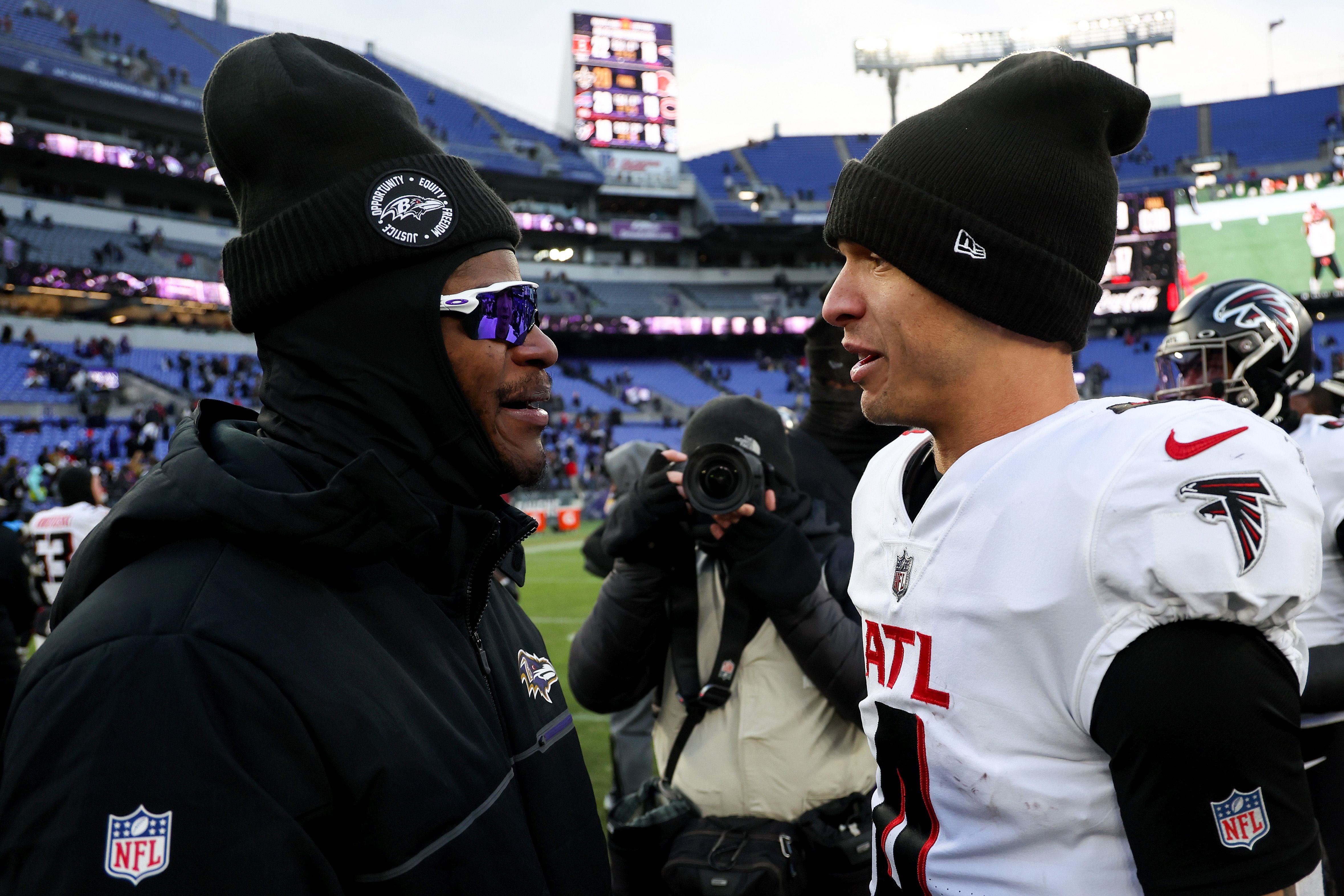 Are the Falcons interested in star quarterback Lamar Jackson