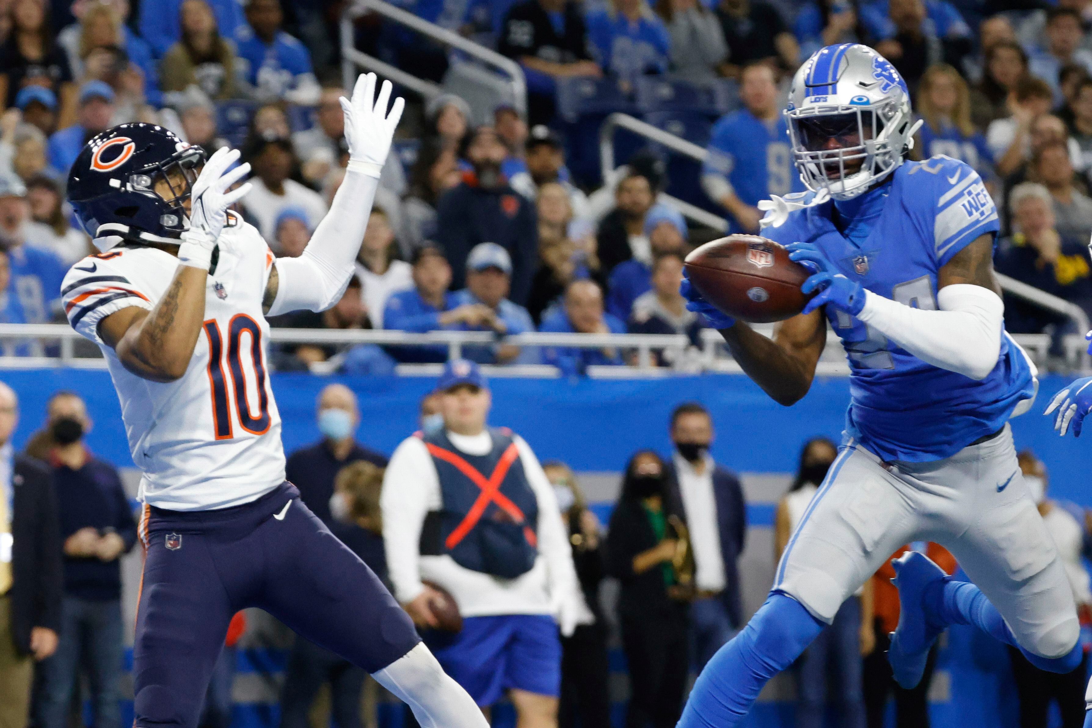 Photos: Chicago Bears beat Detroit Lions 16-14 in Thanksgiving game