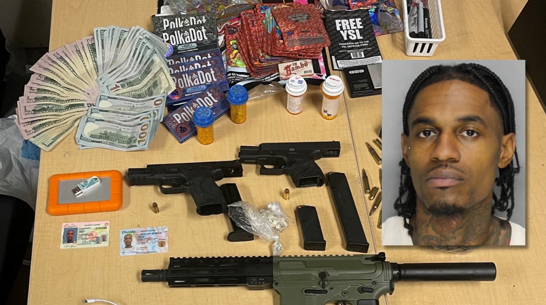 Guns, drugs found in YSL rapper's home after being accused of 