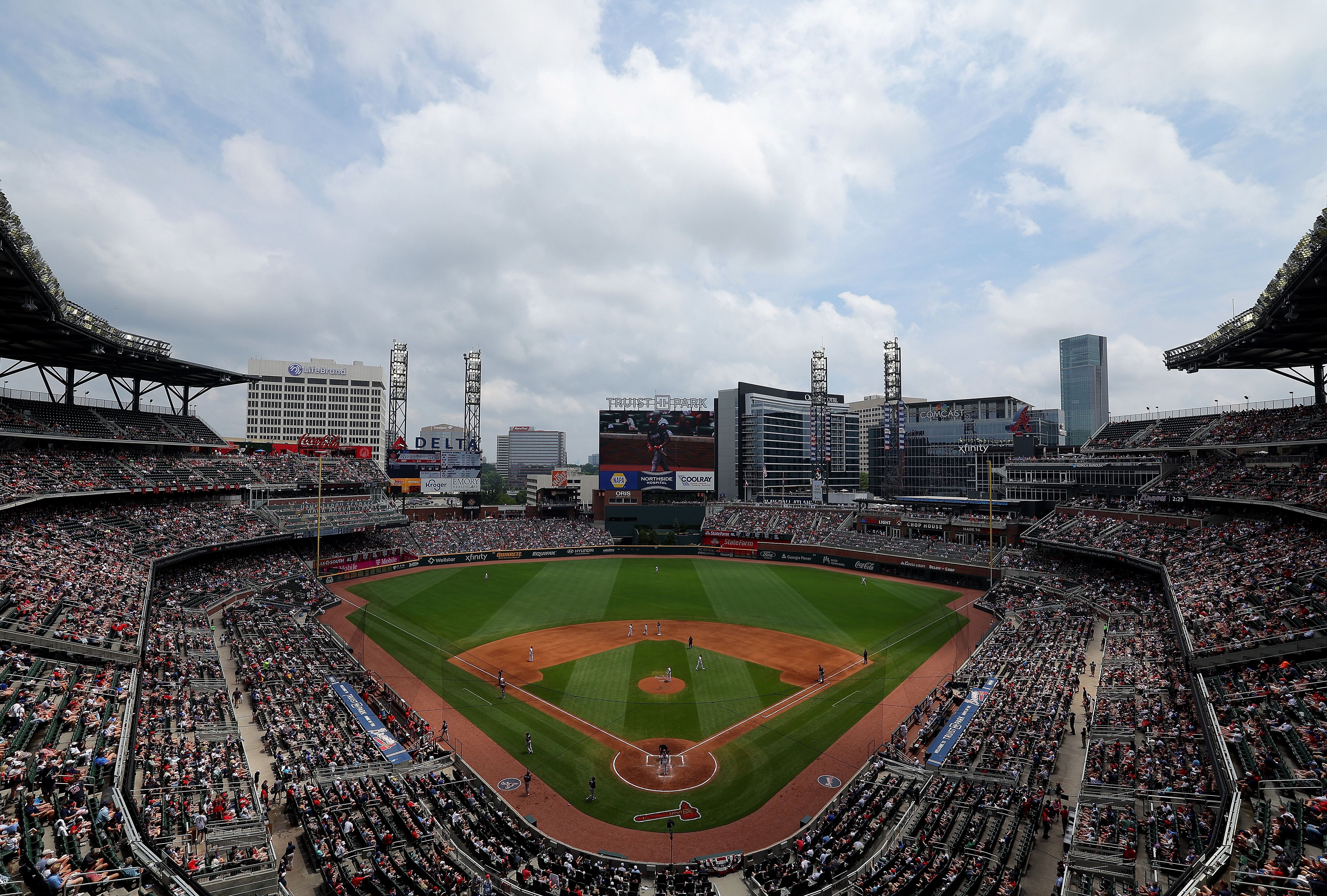 Here's an inside look at the Braves' SunTrust Park days before