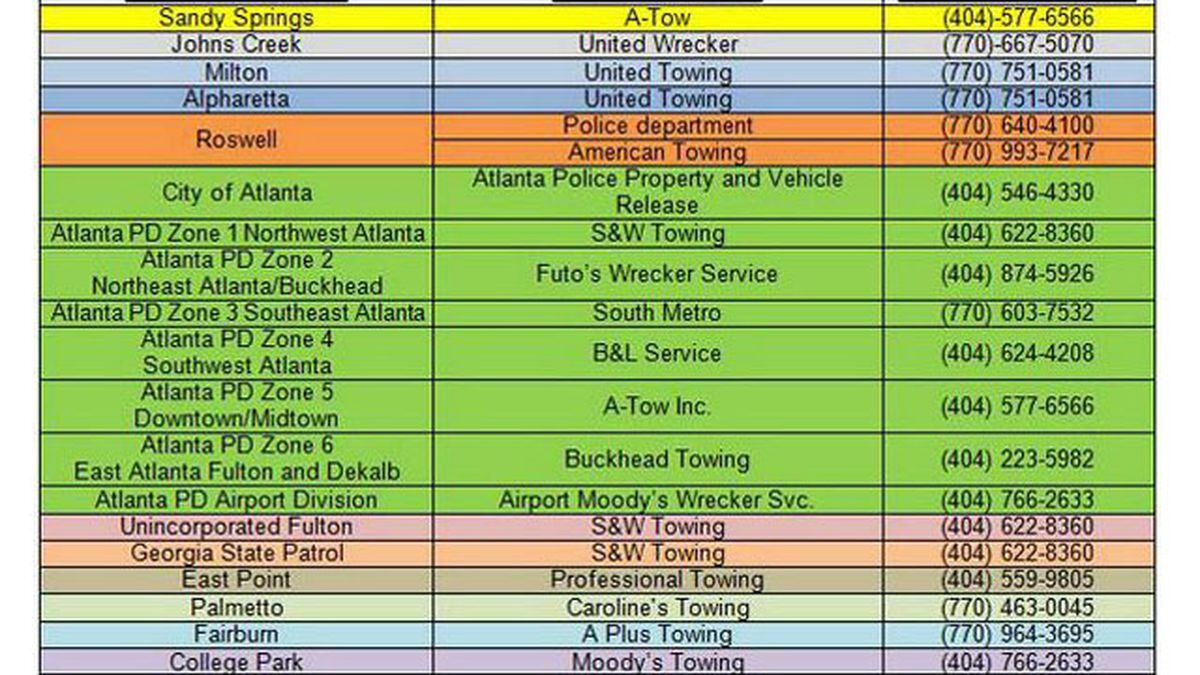 need help finding your vehicle that was towed wsbtv com