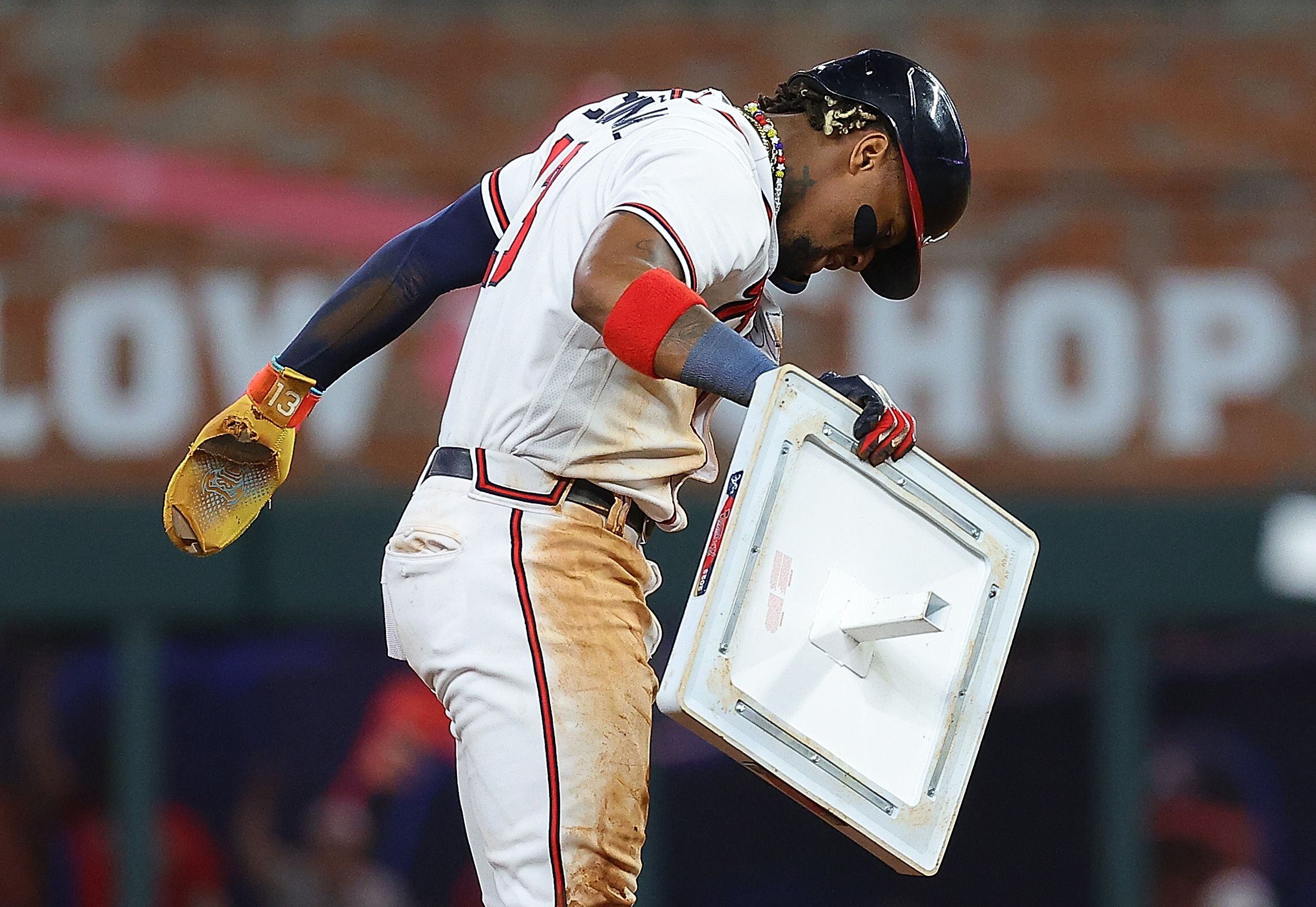 Ronald Acuna Jr. #13 Atlanta Braves White Jersey – Global Jersey Co.