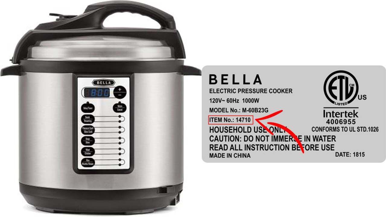 Bella 5-Qt. Pressure Cooker - Macy's