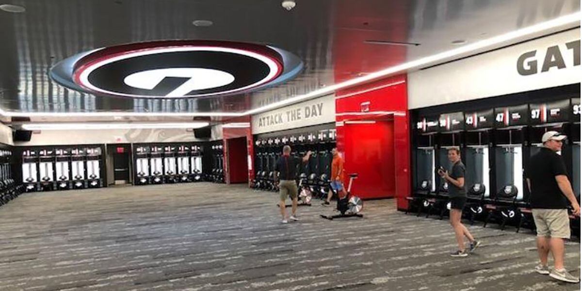 A Look Inside Georgia S New Locker Room Recruiting Lounge